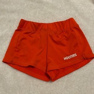 Hooters orange shorts